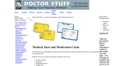 Desktop Screenshot of medicalalertcard.net